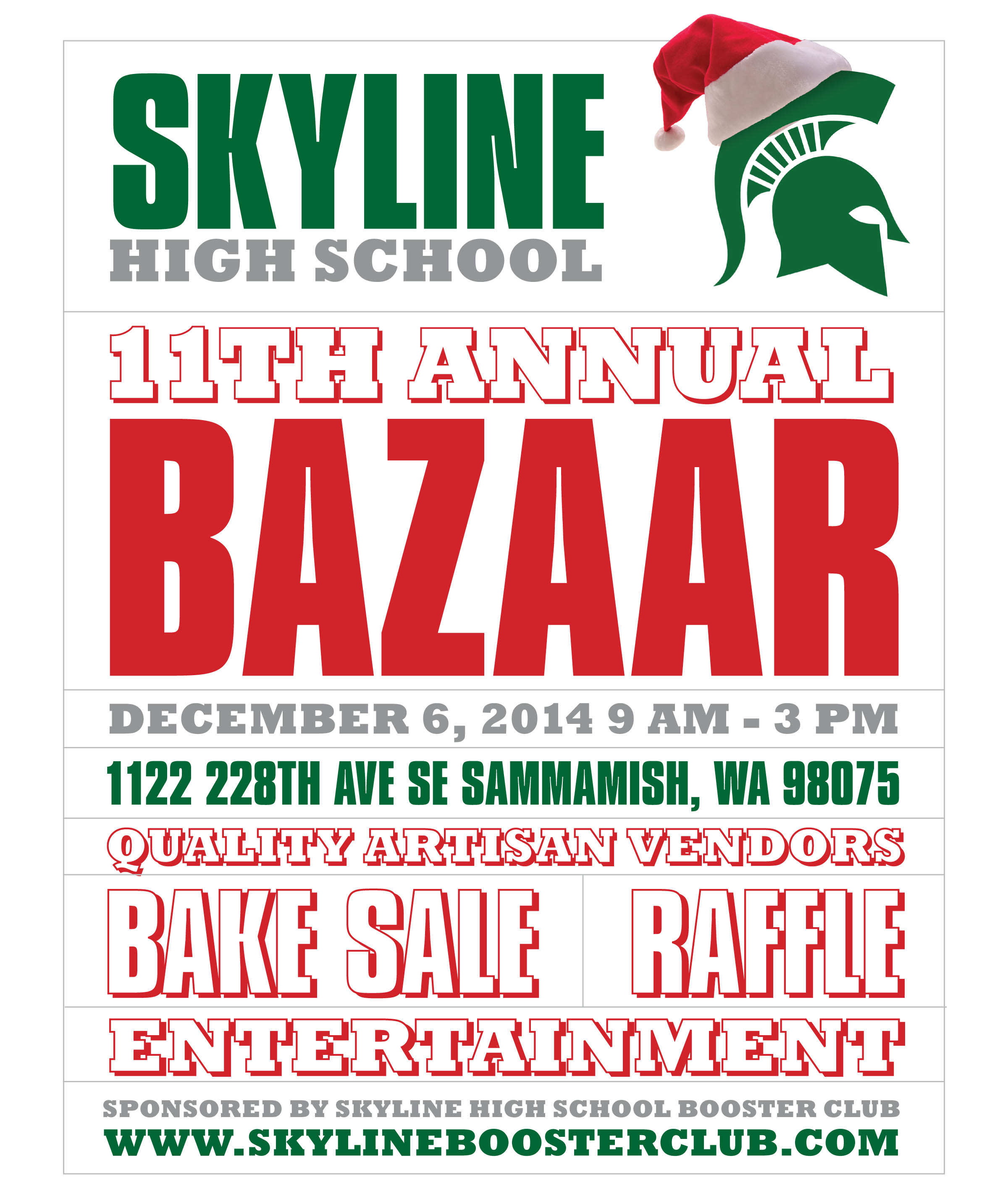 Bazaar Flyer!